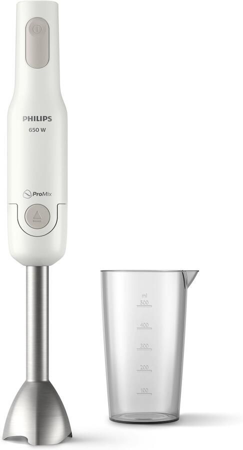 Philips Staafmixer HR2534 00 Daily Collection ProMix Metalen mengstaaf incl. maatbeker