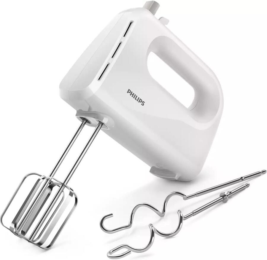 Philips Daily Collection HR3705 00 mixeur Batteur à main 300 W Blanc