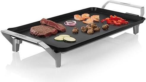 Princess Bakplaat 103110 Table Chef Premium Grillplaat Gourmet Groot 46x26 cm 2500W Regelbare thermostaat 1.5 meter snoer Teppanyaki Dubbel verwarmingselement Extra snel warm - Foto 2