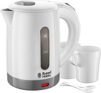 Russell Hobbs 23840-70 Travel Reiswaterkoker Geschikt Op De Camping Wit