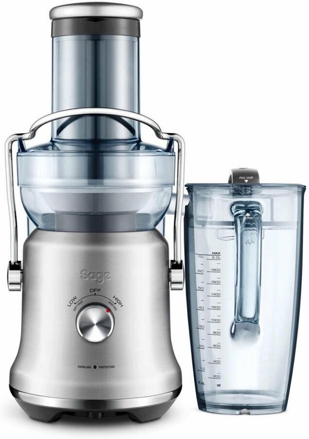 Sage the Nutri Juicer Cold Plus Brushed Stainless Steel Sapcentrifuge