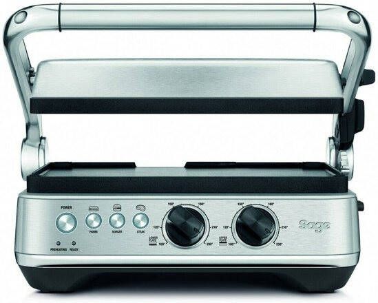 Sage THE BBQ & PRESS GRILL Contact grill Zwart