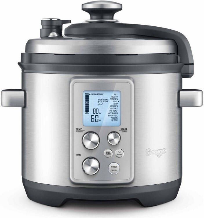 Sage THE FAST SLOW PRO Slowcooker Rvs - Foto 3