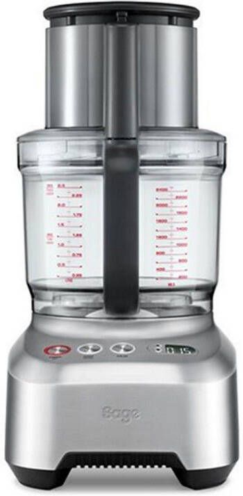 Sage THE KITCHEN WIZZ PEEL & CUBES Foodprocessor Zilver