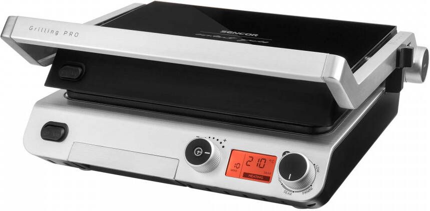 Sencor SBG 6650BK Contactgrill Zwart Zilver - Foto 2