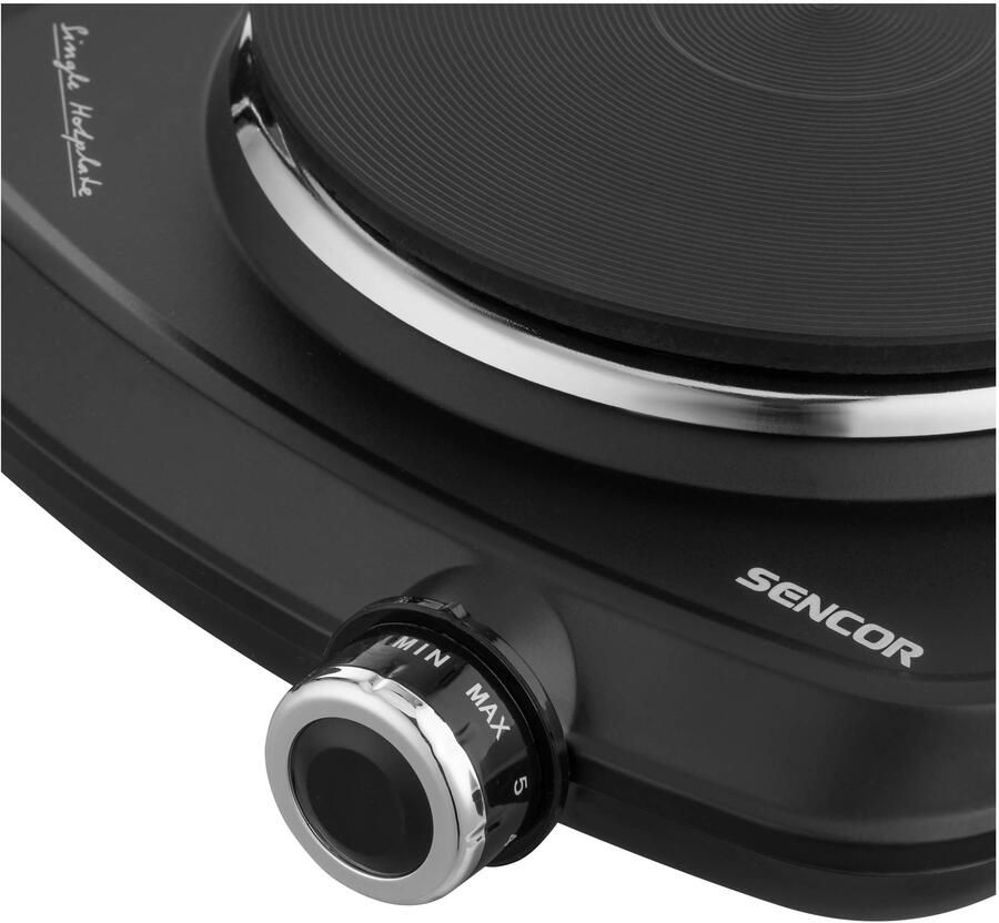 Sencor SCP 1504BK-EUE4 Elektrische kookplaat Zwart