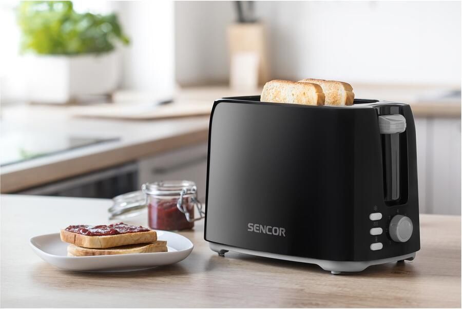 Sencor STS 2607BK Broodrooster Zwart - Foto 3