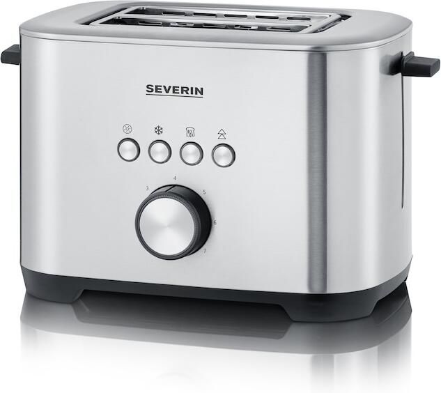Severin AT 2620 Broodrooster met bagelfunctie – 800W – Roestvrij staal – 7 standen - Foto 8