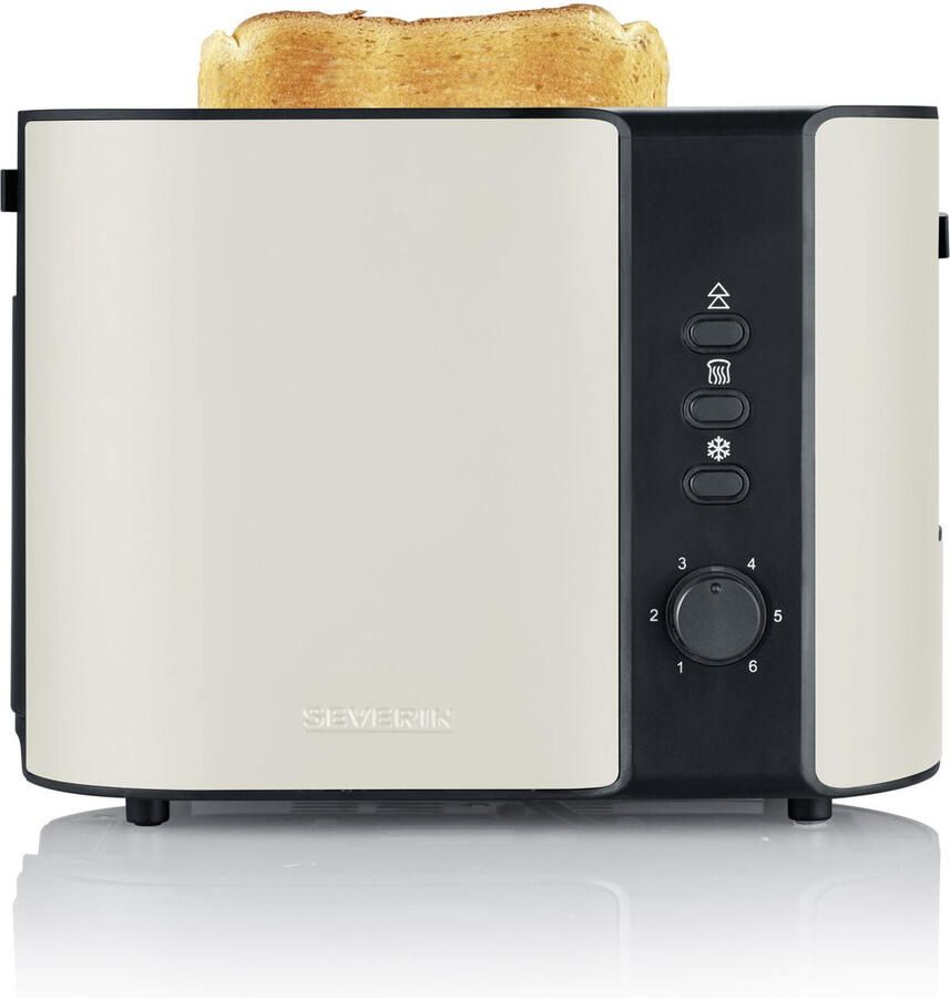 Severin AT9576 broodrooster 2 snede(n) 800W Beige