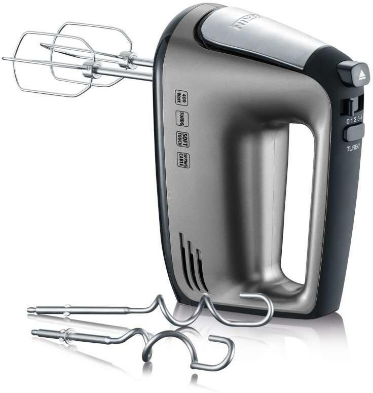 Severin HM 3832 Handmixer grijs metallic - Foto 4