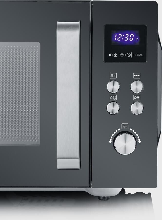 Severin Magnetron MW 7763 2-in-1 magnetron met glazen bodem en grillfunctie - Foto 5