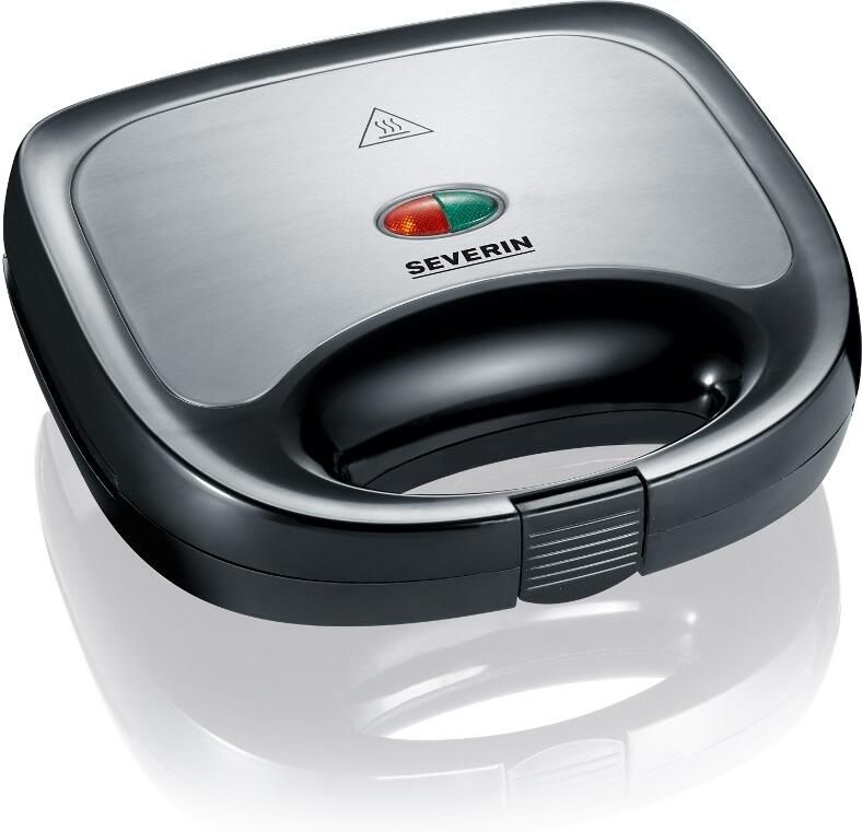 Severin SA 2969 Tosti-apparaat Antiaanbaklaag Veilig in gebruik Compact Design 600W RVS
