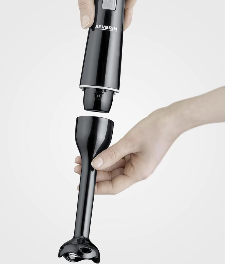 Severin SM 3770 Staafmixer 170 W Zwart Grijs - Foto 2