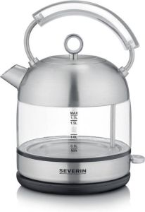 Severin WK 3454 Retro Waterkoker 1 7 L 2400 W Glas