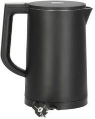 Severin WK 3483 Waterkoker 'COOL TOUCH' ca. 2.200 W 1 7 l instelbare temperatuurniveaus: 30 °C 100 °C in stappen van 5 graden Celsius warmfunctie 'Be -Silent'-functie wasbaar Kalkfilter 100% BPA-vrij