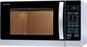 Sharp R-742(IN)W Magnetron Grill zilver