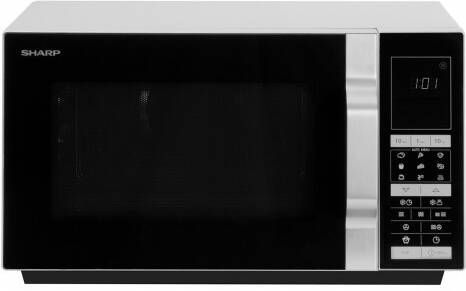 Sharp R890S Combimagnetron Zilver