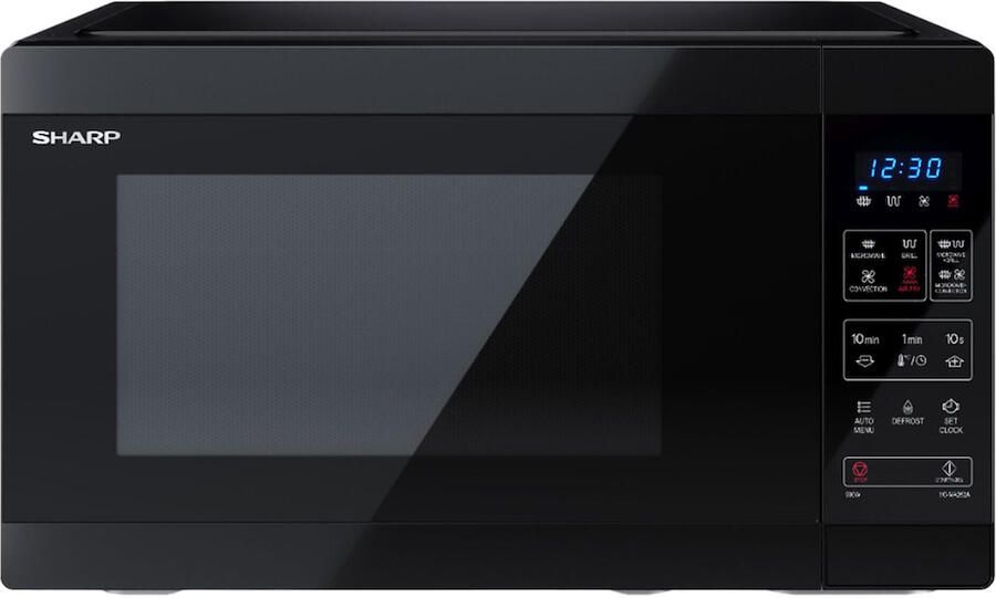 Sharp Zwart Combinatiemagnetron Aanrecht 26 l 900 W