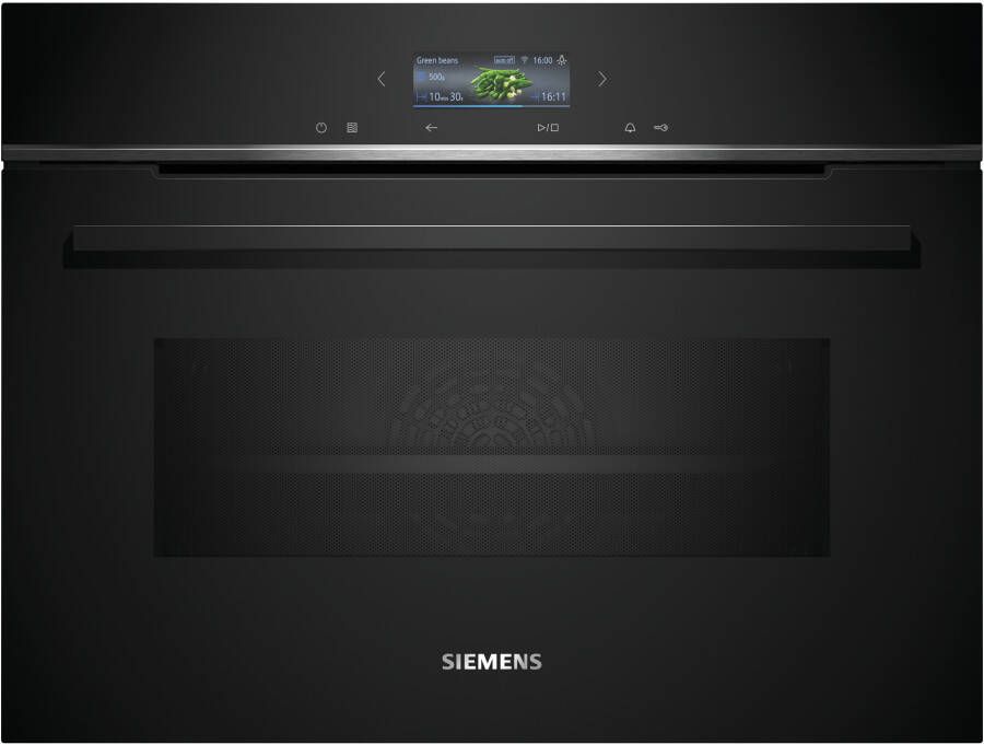 Siemens CM724G1B2 Combimagnetron iQ700 Compacte oven met magnetron 60 x 45 cm Zwart - Foto 2