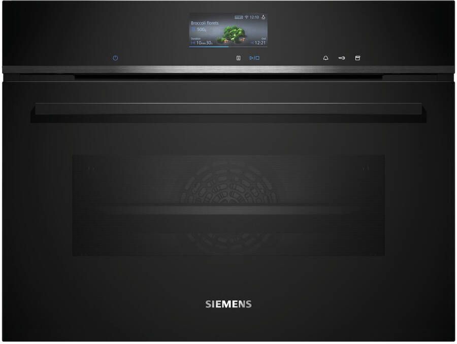 Siemens CS736G1B2 Inbouw combi stoomoven Zwart