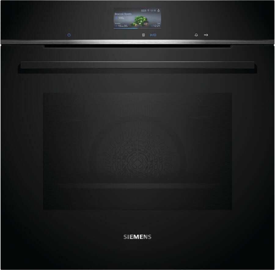 Siemens iQ700 HB736G1B1 oven 71 l 3600 W A+ Zwart Roestvrijstaal - Foto 1