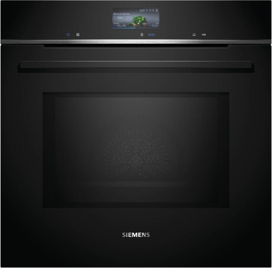 Siemens HM736G1B1 Inbouw ovens met magnetron Zwart