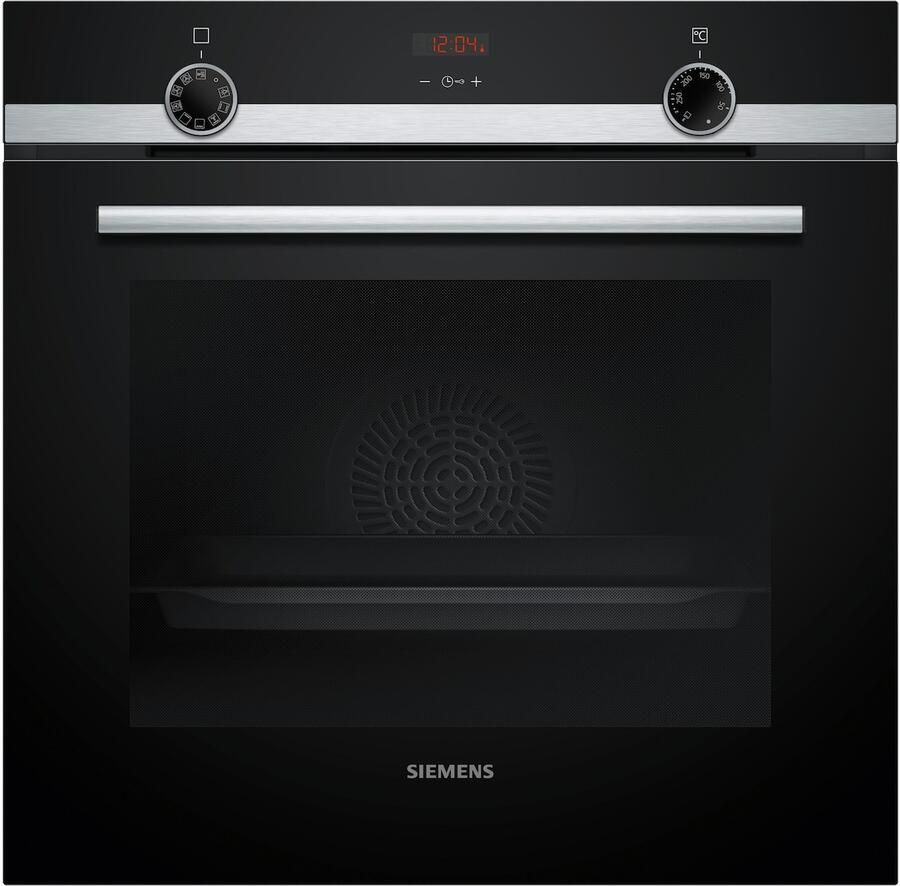 Siemens HB534ABR3 iQ300 Inbouwoven 71 l Eenvoudig reinigen: hydrolyse Inox