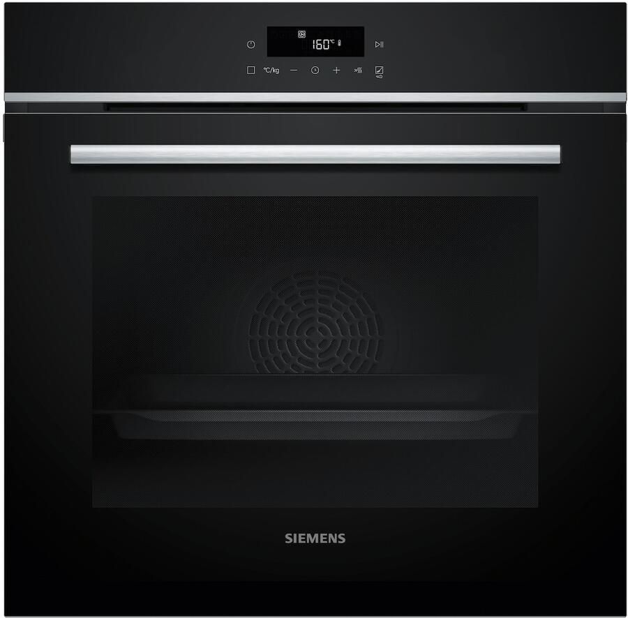 Siemens HB572ABS3 iQ300 Inbouwoven 71 l Air fry Eenvoudig te reinigen: pyrolyse + hydrolyse Inox - Foto 2