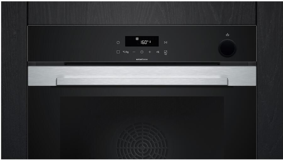 Siemens HR372G0S3 extraKlasse Inbouw combi stoomoven Grijs