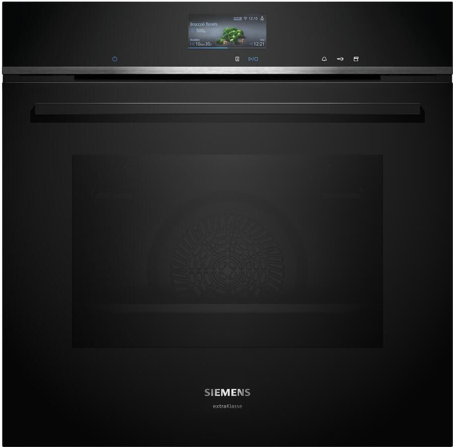 Siemens HS736GDB1 extraKlasse Inbouw combi stoomoven Zwart