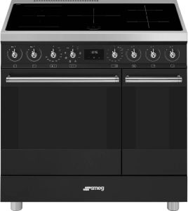 Smeg C92IMMB2 Inductie fornuis Antraciet