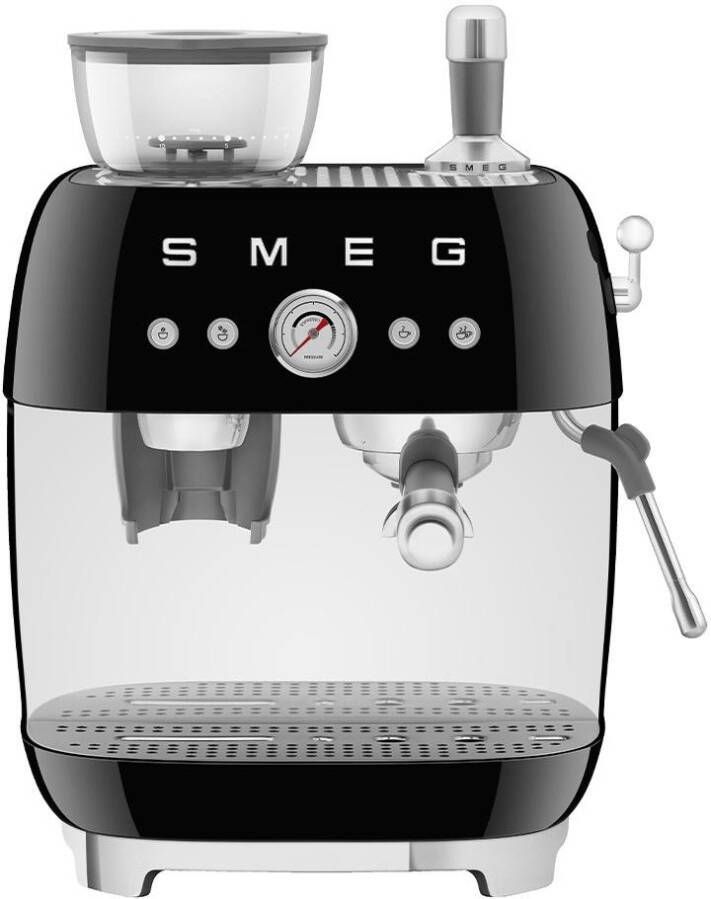 Smeg Espresso Zwart EGF03BLEU | Espressomachines | Keuken&Koken Koffie&Ontbijt | 8017709329846