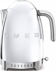 Smeg KLF04SSEU Waterkoker Chroom 1 7L 7 Temperaturen