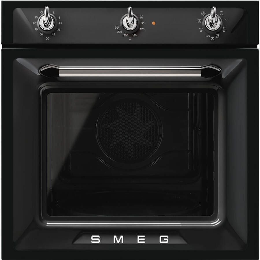 Smeg Oven 70L Zwart SF6905N1 | Heteluchtovens | Keuken&Koken Microgolf&Ovens | SF6905N1 - Foto 2
