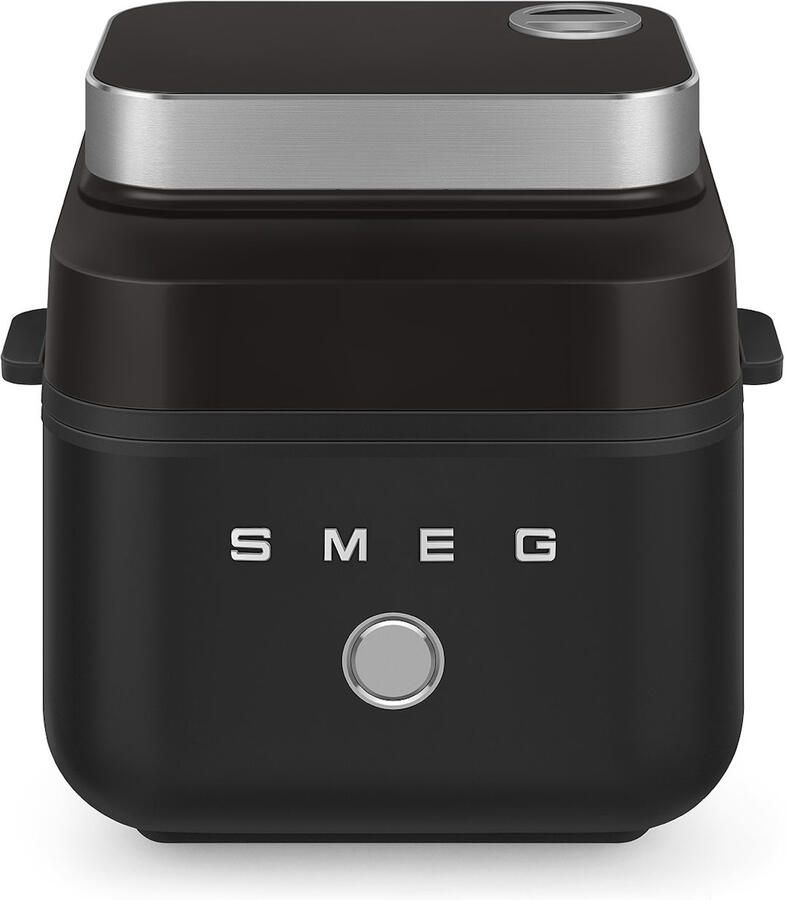 Smeg AFC01BLMEU Air Fryer – 7 3 Liter – 1450W – Mat Zwart – Heteluchtfriteuse met 8 Programma's