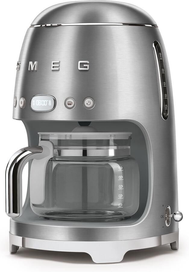 Smeg DCF02SSEU Inox | Filterkoffiezetapparaten | Keuken&Koken Koffie&Ontbijt | 8017709280543