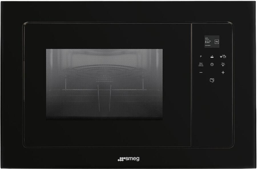 Smeg FMI120B3 magnetron Zwart Grill-magnetron Ingebouwd 20 l 800 W