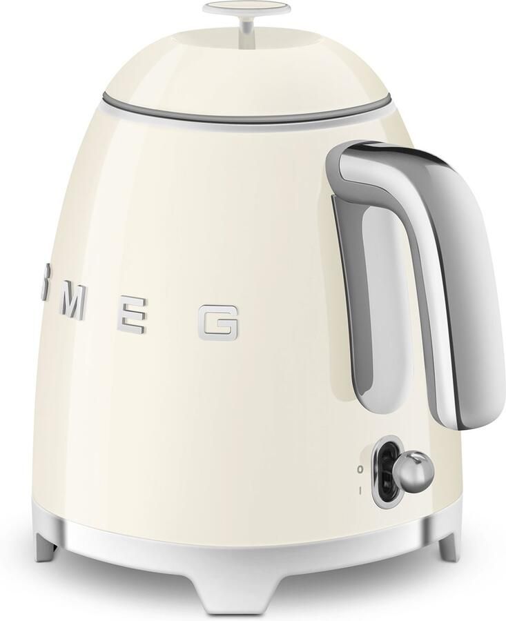 Smeg Waterkoker Mini 1400 W creme 800 ml 3 kops KLF05CREU - Foto 2