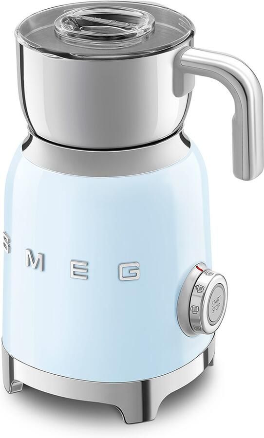 Smeg MFF11PBEU Melkopschuimer Pastelblauw 6 functies - Foto 2