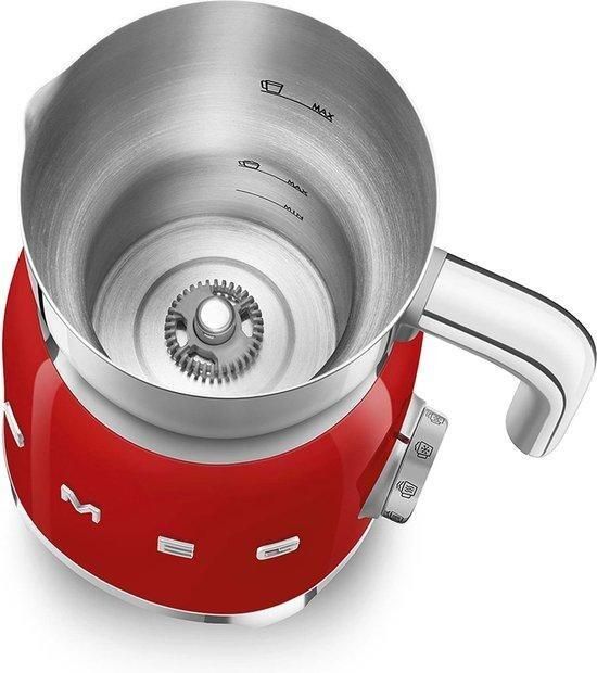Smeg MFF11RDEU melkschuimer Automatische melkopschuimer Rood - Foto 2