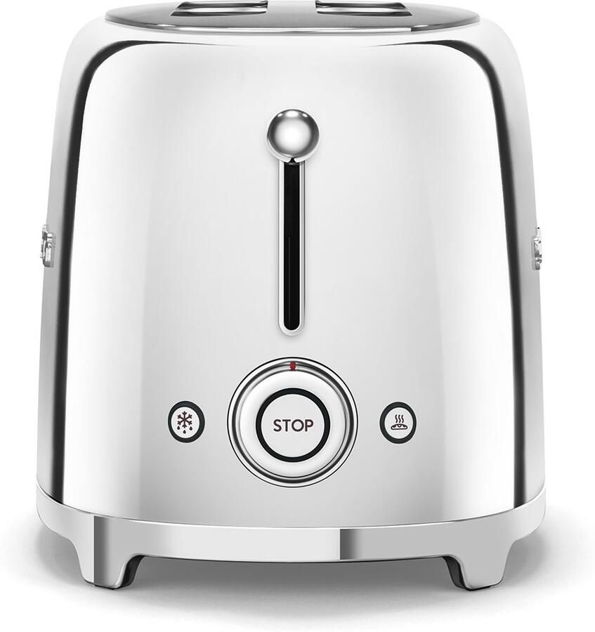 Smeg TSF01SSEU Chroom | Broodroosters | Keuken&Koken Keukenapparaten | TSF01SSEU