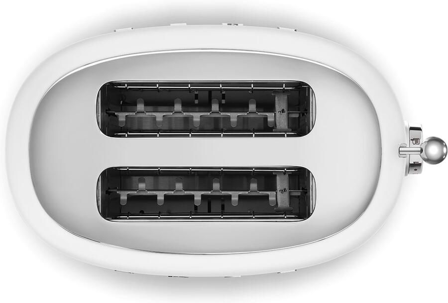 Smeg TSF01WHMEU Broodrooster Mat Wit 2x2 950W 6 niveaus - Foto 2