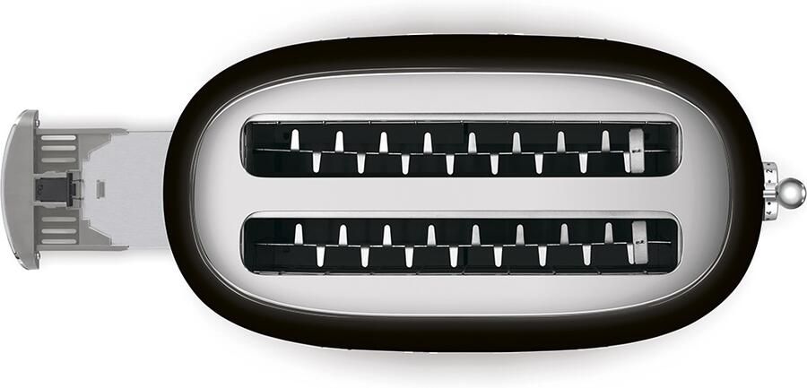 Smeg TSF02BLEU Zwart | Broodroosters | Keuken&Koken Keukenapparaten | TSF02BLEU - Foto 3