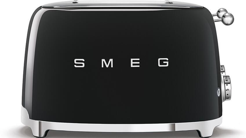 Smeg TSF03BLEU Broodrooster Zwart 4x4 2000W 6 niveaus - Foto 2