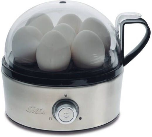 Solis Egg Boiler & More 827 Eierkoker en Groentestomer Zilver - Foto 2