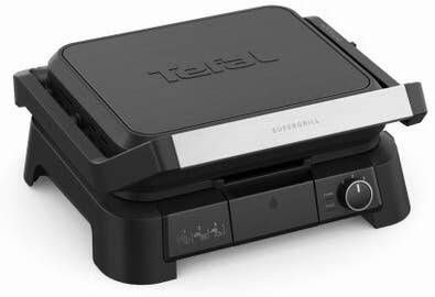 Tefal GC5108 SuperGrill 3-in-1 GC5108 contactgrill barbecue en ovenstand