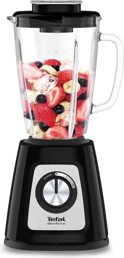 Tefal BlendForce II BL4358 Blender 1.25L Smoothie Maker Pulse Functie Glazen Kan 800W - Foto 2