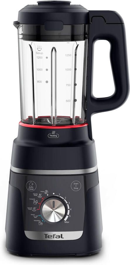 Tefal Blendforce Cook BL5768 Blender 1.5 liter- Inclusief Mini Chopper 5 automatische programma's Met kookfunctie - Foto 2