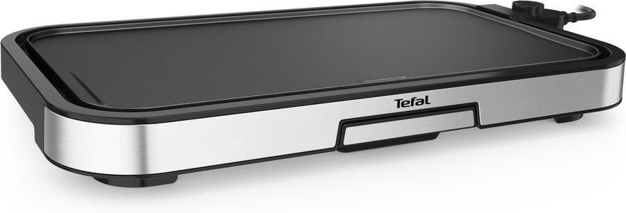 Tefal Giant Plancha CB631D Grillplaat XXL Bakoppervlak 2400W Anti-aanbaklaag RVS - Foto 2