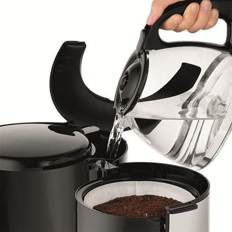 Tefal Subito CM3608 Filter Koffiezetapparaat Glazen Kan 10 Koppen Compact Design - Foto 3